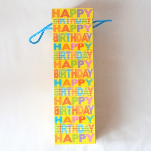 Dóza plechová na alkohol-Happy Birthday