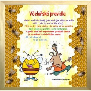 Rámeček velký - Včelařská pravidla
