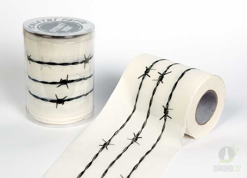 Dárky - Toaletní papír-ostnatý drát