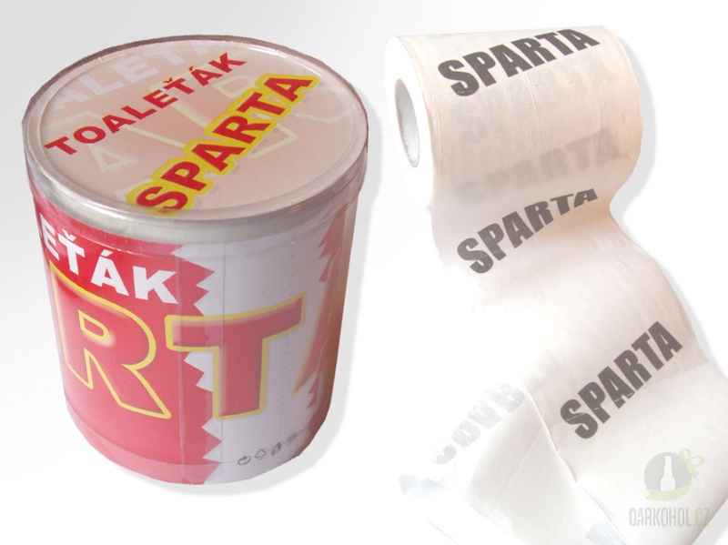 Dárky - Toaletní papír Sparta