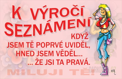 přání k seznameni