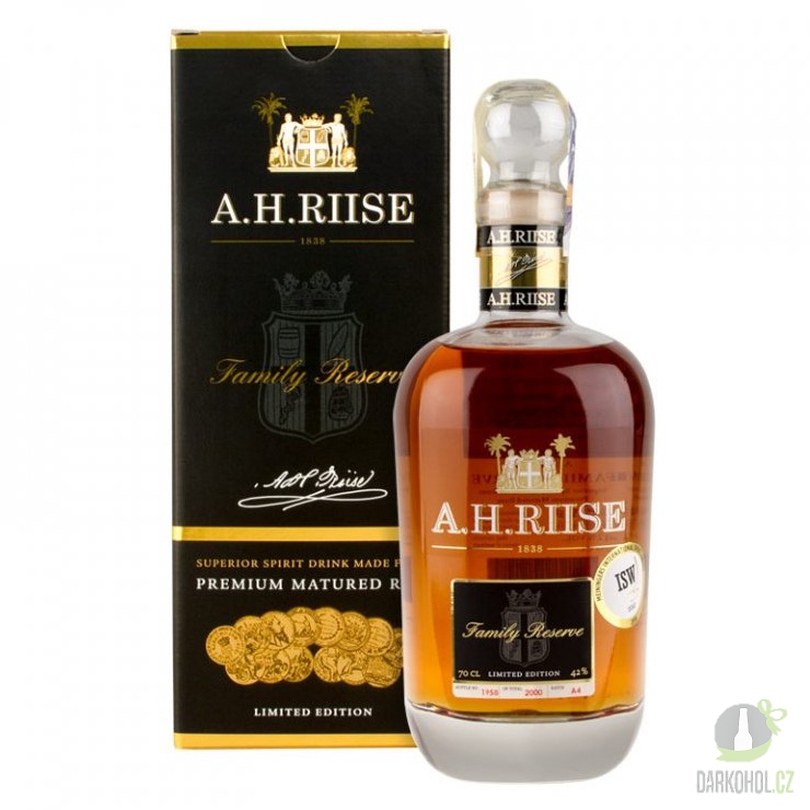 IMPORT - A.H.Riise Family Reserve 42% 0,7 (krabice)