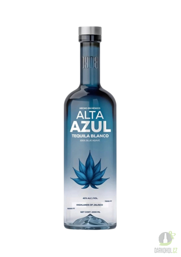 Alkohol - Alta Azul Blanco Tequila 38% 1l