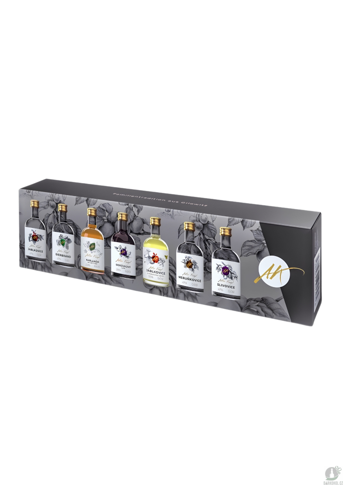 Alkohol - Anton Kaapl Dárkové balení 7 × 0,05l