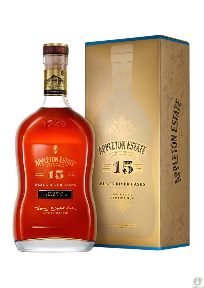 Alkohol - Appleton Estate 15 Years Old Black River Casks 43% 0,7 l