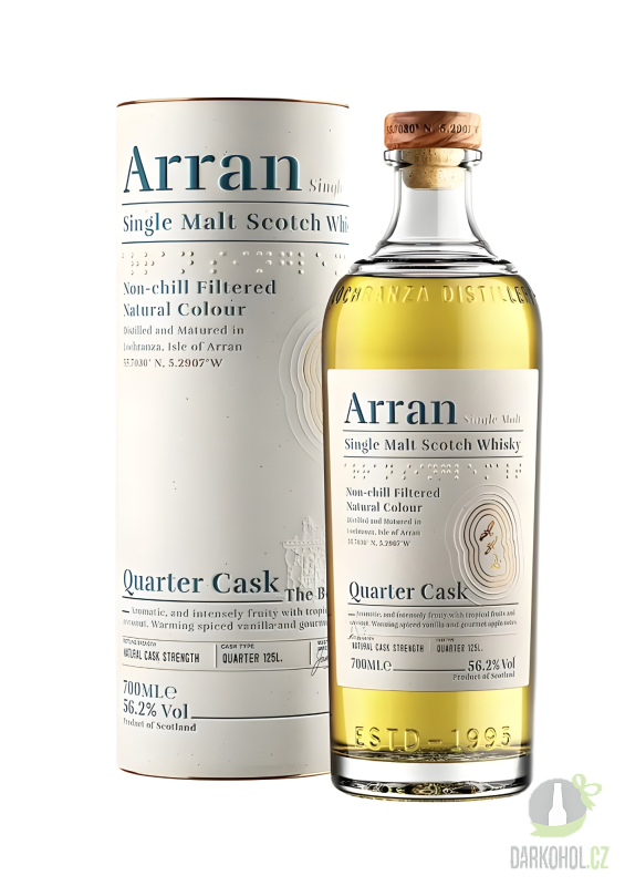 Alkohol - Arran Quarter Cask Single Malt 56,2% 0,7l