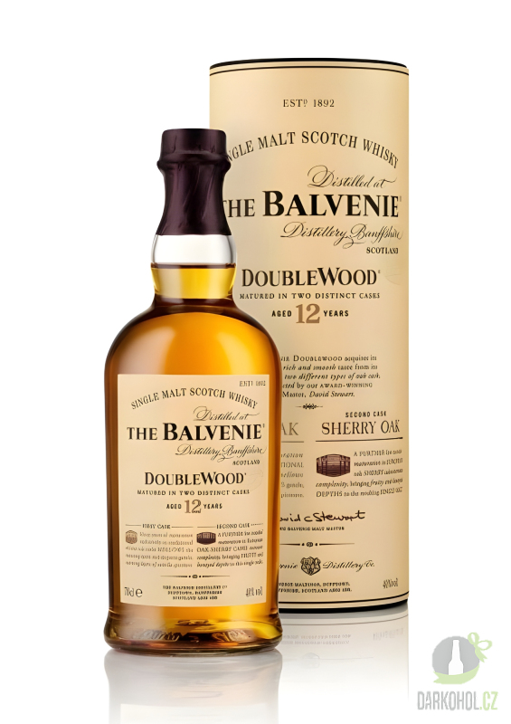 Alkohol - Balvenie 12yo DoubleWood Single Malt 40% 0,7l