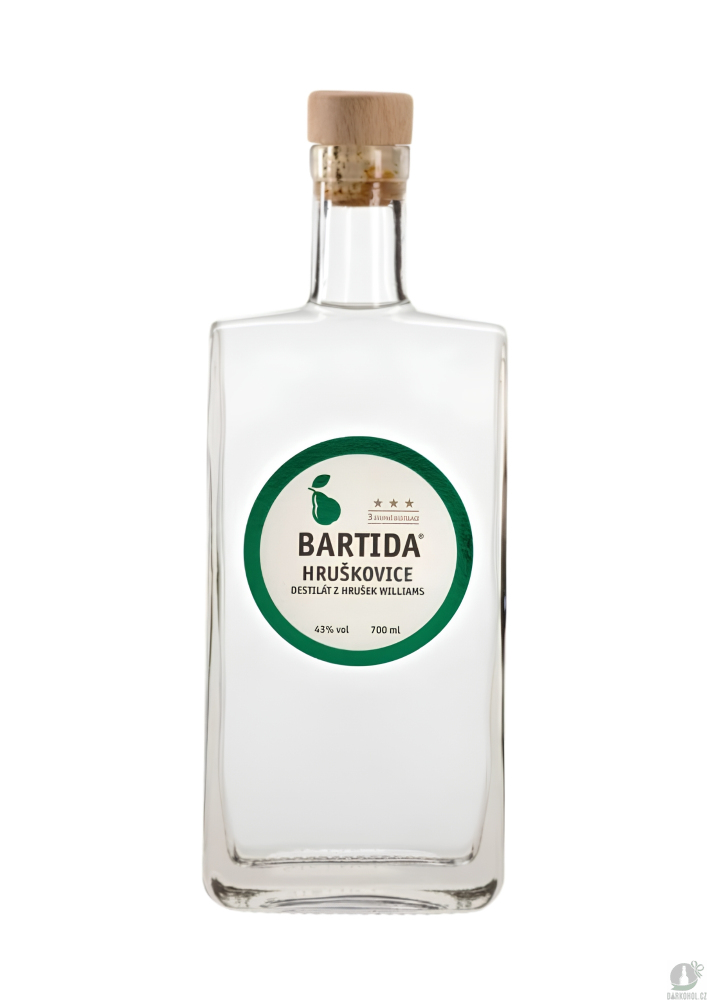 Alkohol - Bartida Hruškovice 0,7l 43%