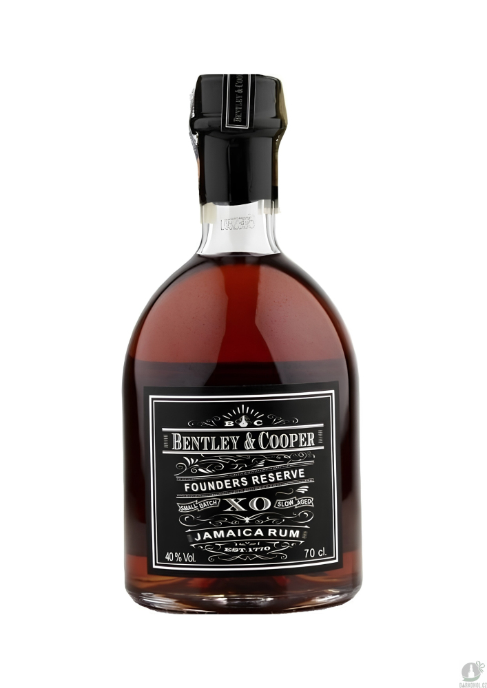 Alkohol - Bentley & Cooper Jamaica Founders Reserve XO Rum 40% 0,7l