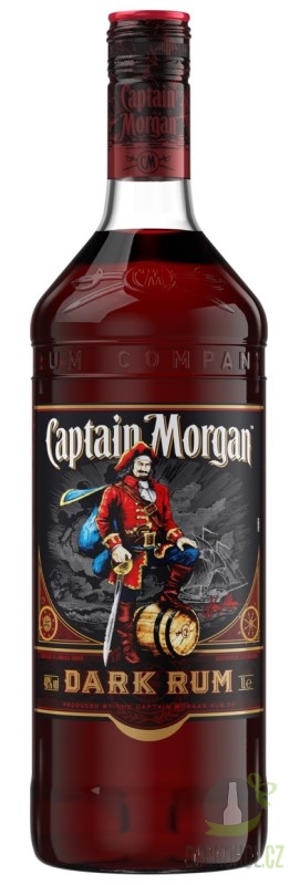 IMPORT - Captain Morgan Black 1l 40% Jamajka