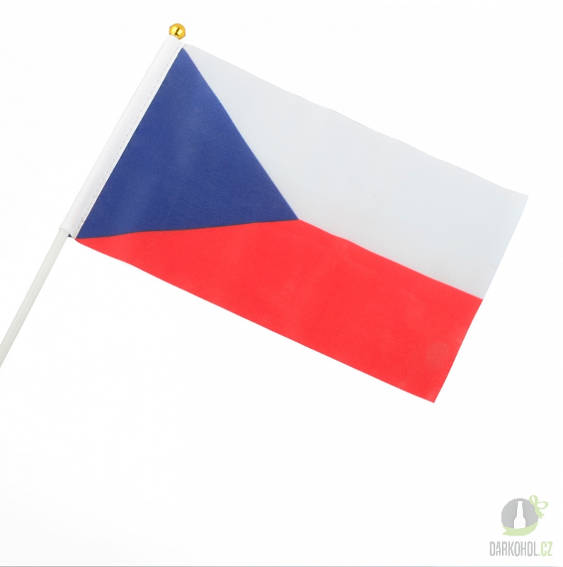 Hlavní kategorie - Česká vlajka 20x14cm
