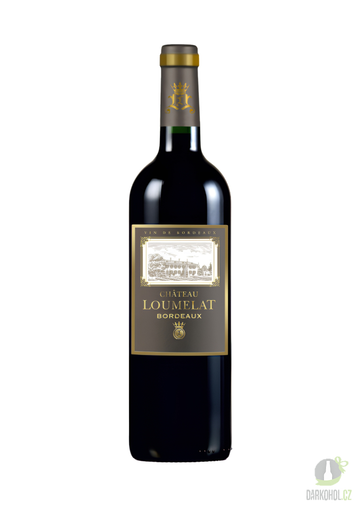 Víno - Vignobles Lesgourgues Château Loumelat Rouge 2023 13,5% 0,75l