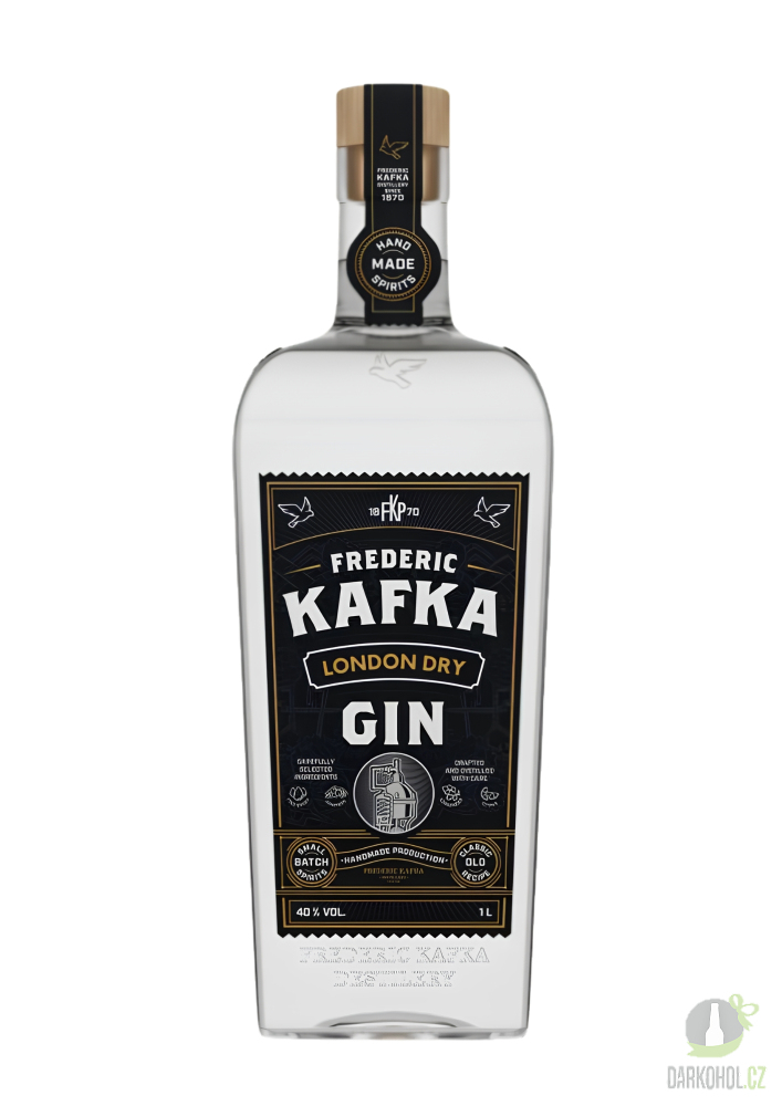 Alkohol - Frederic Kafka London Dry Gin 40% 1l