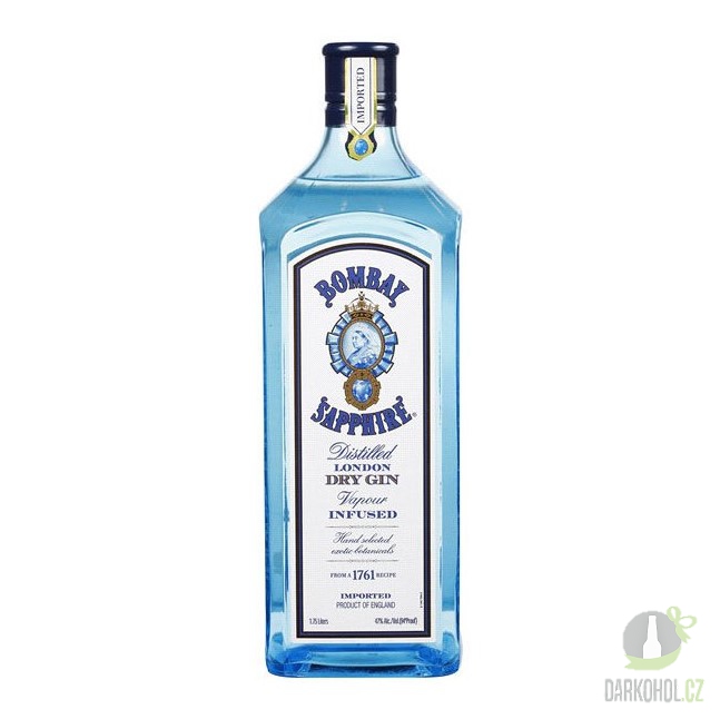 Gin Sapphire Bombay 1,75l 40 Darkohol.cz