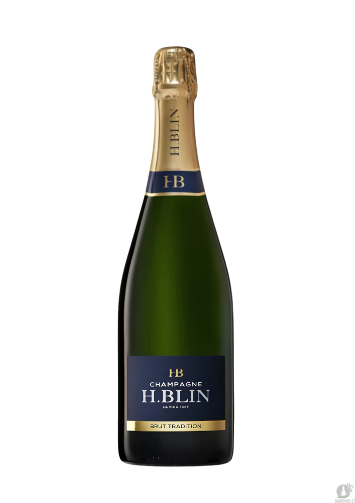 Šumivé víno - H. Blin Brut Tradition 12,5 % 0,75 l