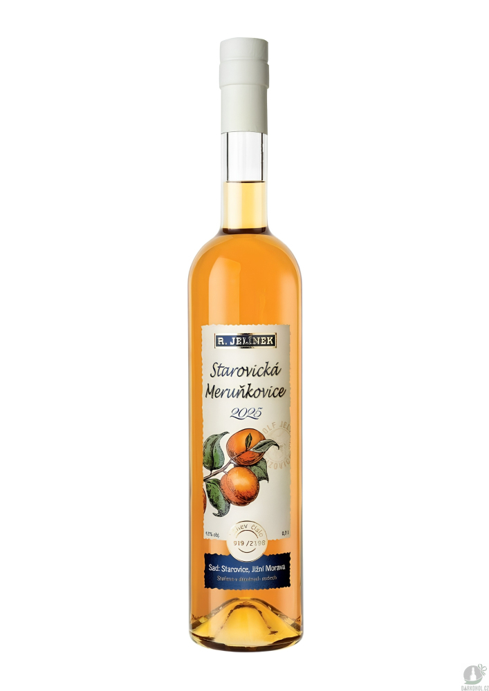Alkohol - Rudolf Jelínek Starovická Meruňkovice 2025 42% 0,7l