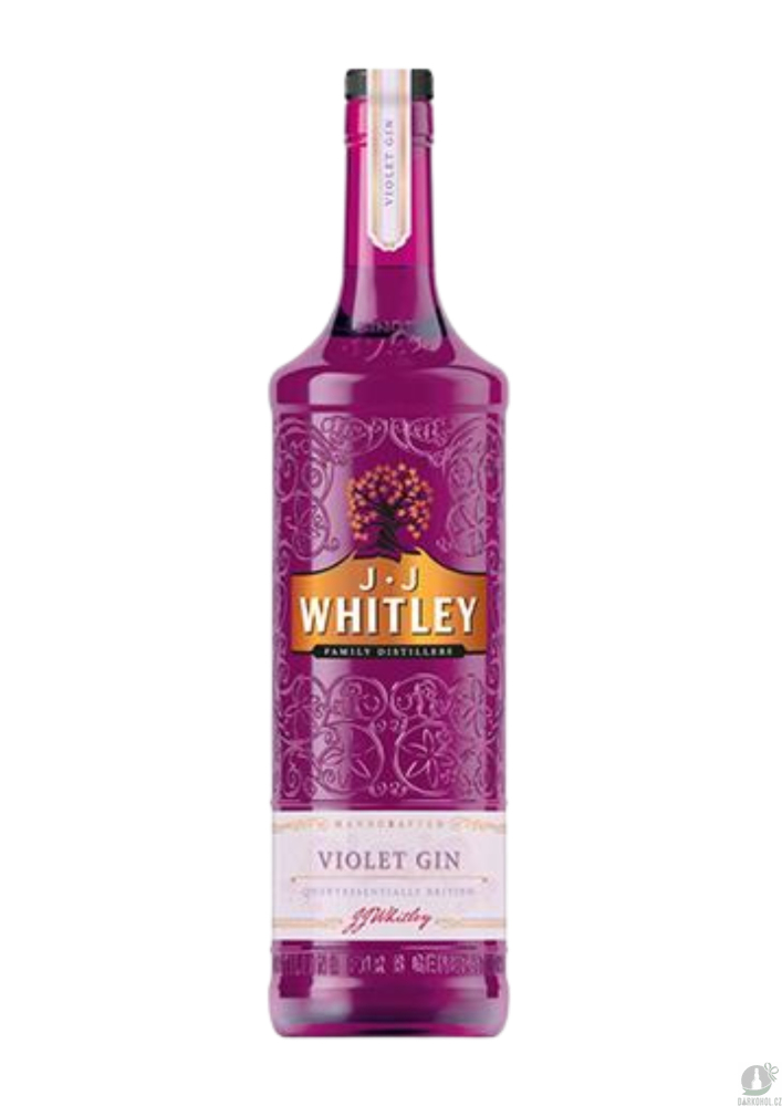 Alkohol - J.J. Whitley Violet Gin 38,6% 0,7l
