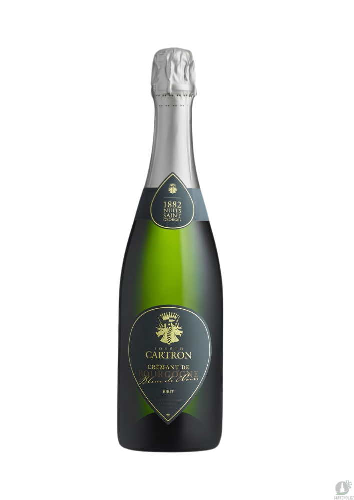Šumivé víno - Joseph Cartron Crémant de Bourgogne Blanc de Noirs Brut 12% 0,75l