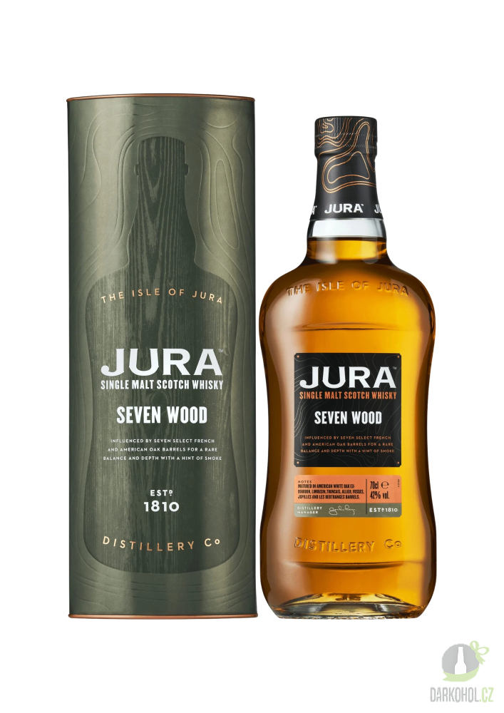 Alkohol - Jura Seven Wood 42% 0,7l