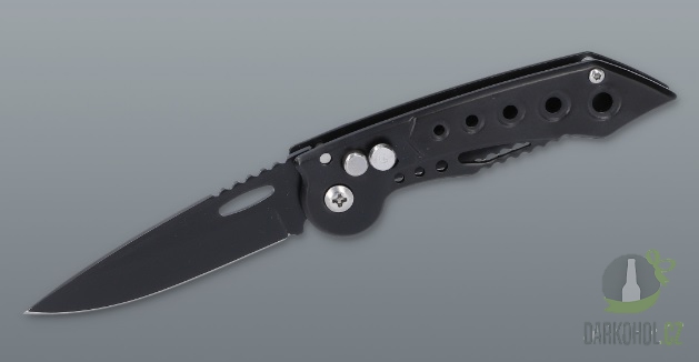 Dárky - Kapesní nůž černý 9*20,5cm