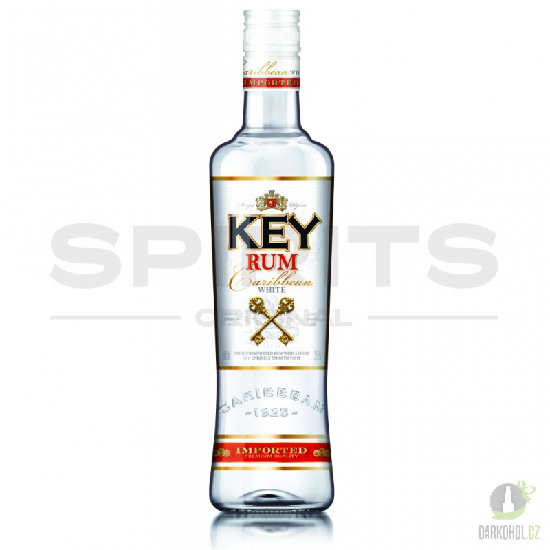 IMPORT - Key rum white 0,5l 37,5%