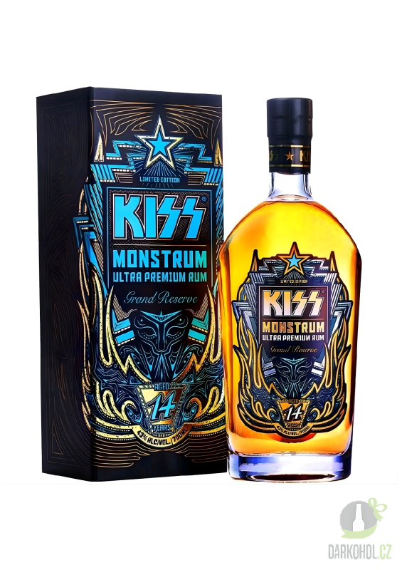 Alkohol - Kiss Monstrum Grand Reserva 43% 0,7l