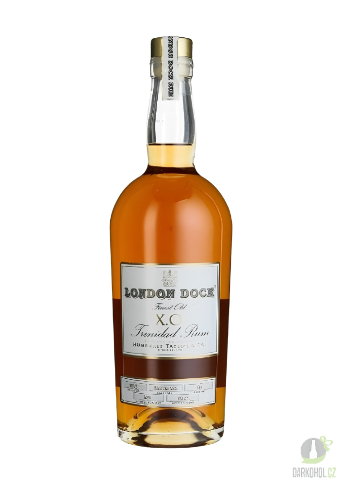Alkohol - London Dock XO & Sauternes Cask Trinidad & Tobago Rum 42% 0,7l