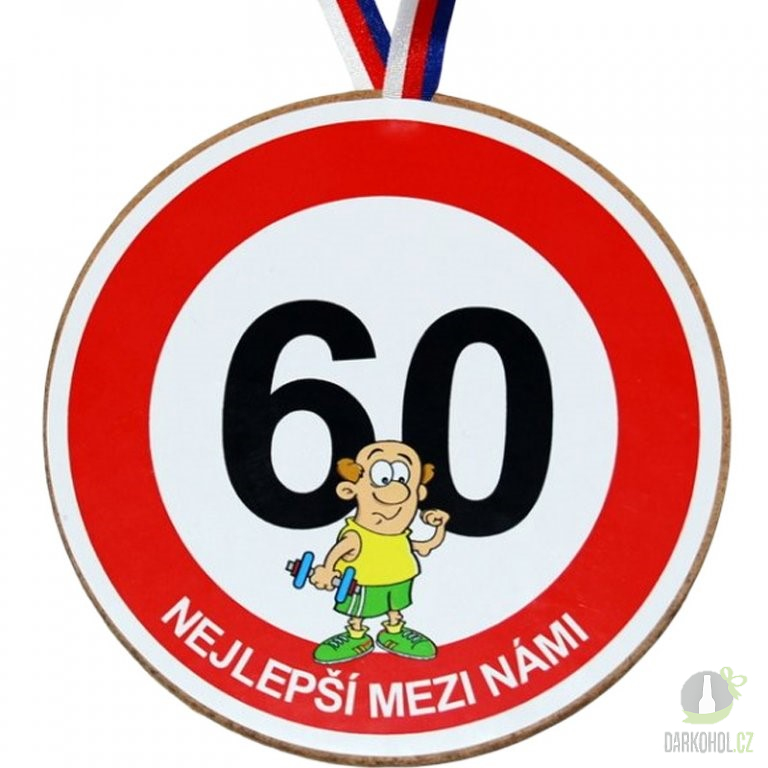 Dárky - Medaile 60 let - Nejlepší mezi námi