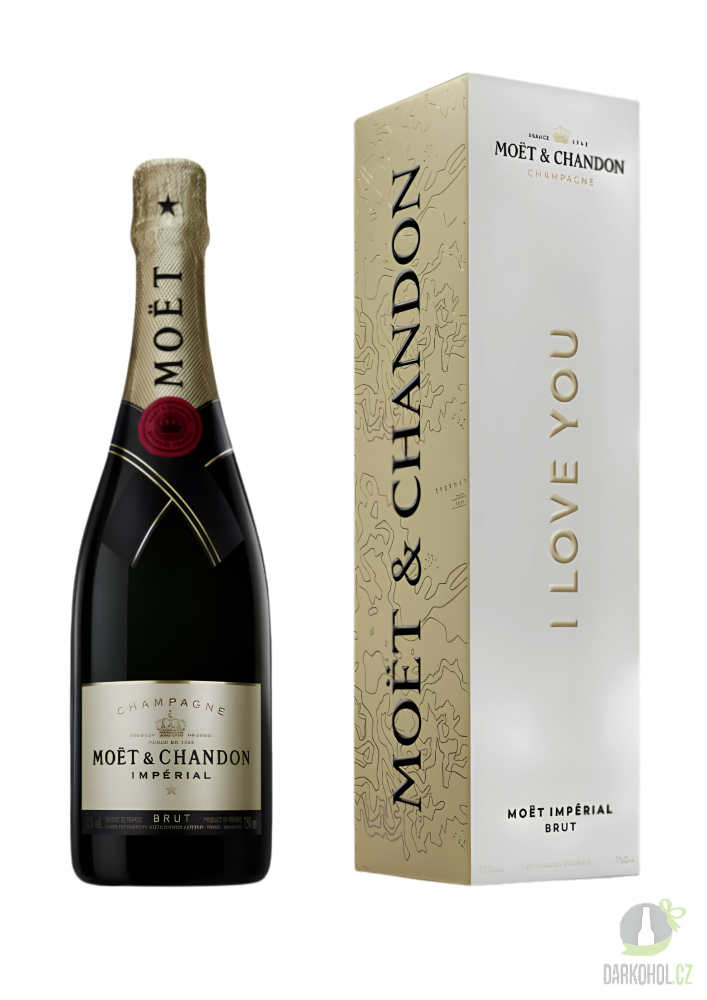 Champagne - Moët & Chandon Impérial Brut „I Love You" 12% 0,75l