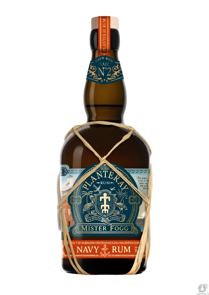 Alkohol - Planteray Mister Fogg Navy Rum Sail No. 2 55,7% 0,7 l