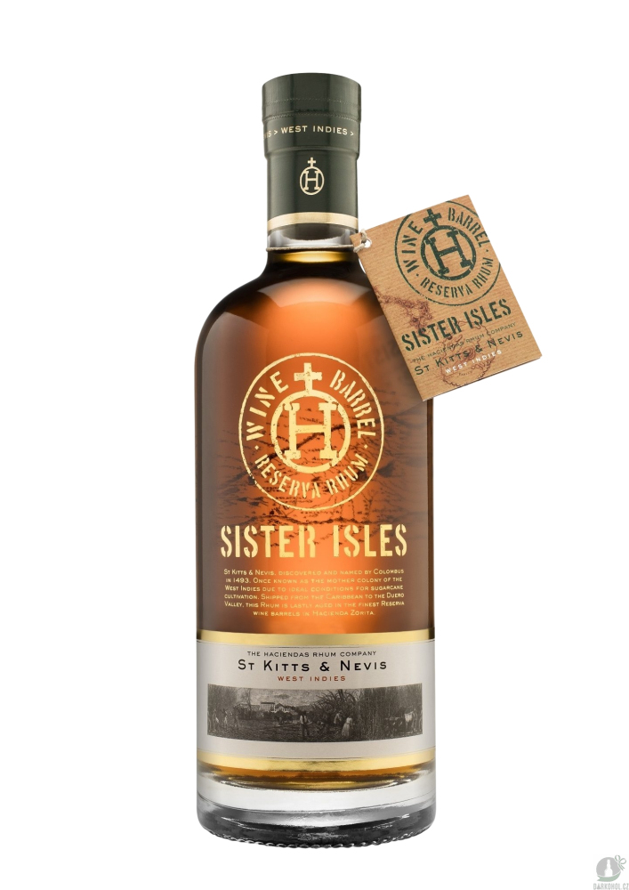 Alkohol - Sister Isles Reserva Rum 40% 0,7l