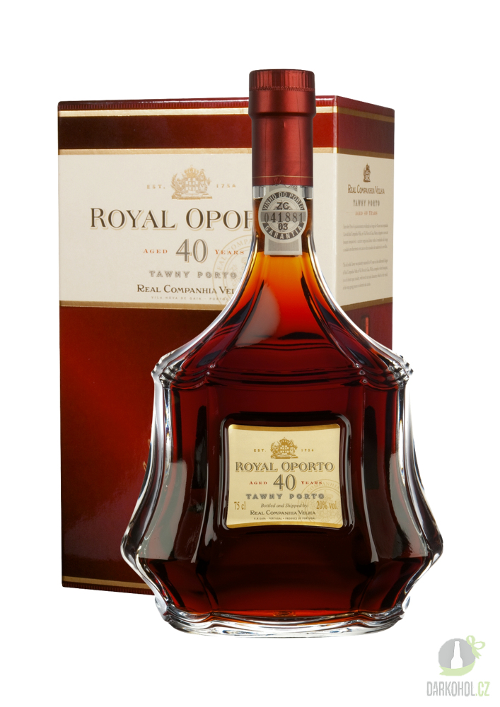 Víno - Royal Oporto 40 Years Old Tawny Port 20% 0,75l