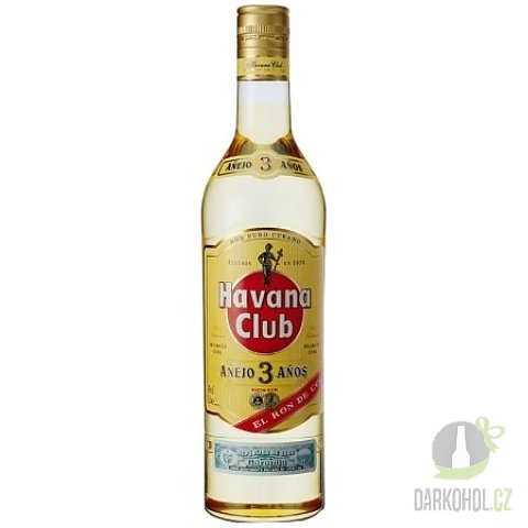 IMPORT - Rum Havana AnejoBlanco 0.7l 37.5%sk