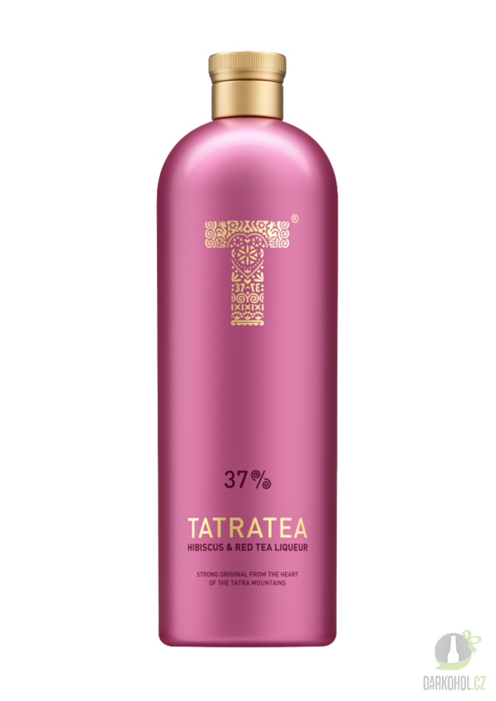 Alkohol - Tatratea Hibiscus & Red Tea Liqueur 37% 0,7l
