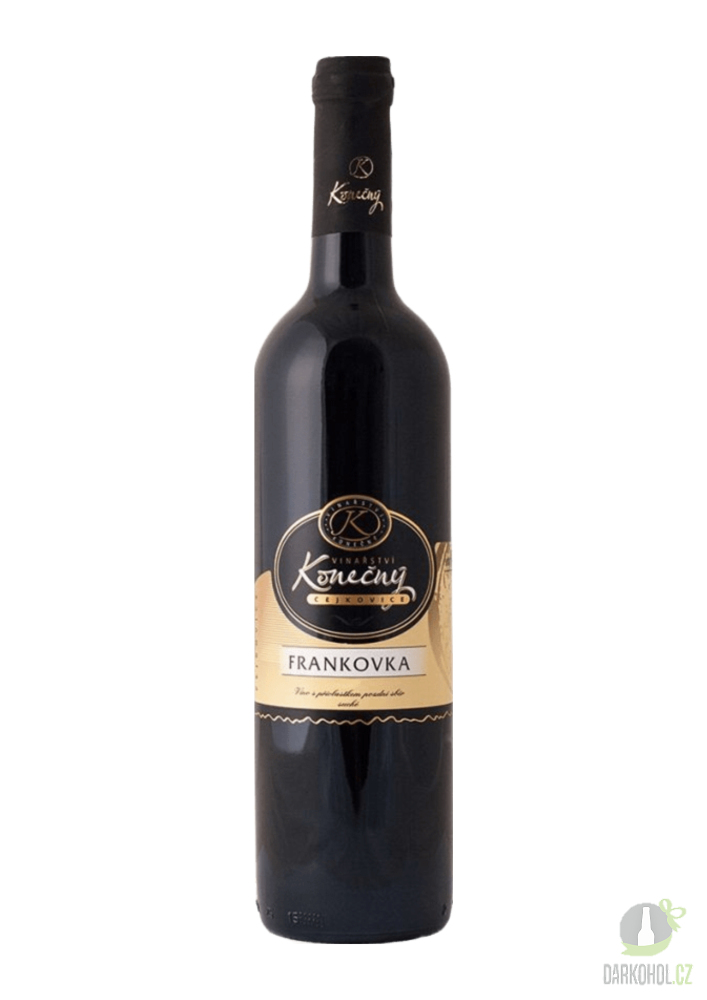 Víno - Vinařství Konečný Frankovka Pozdní sběr 2017 13% 0,75l