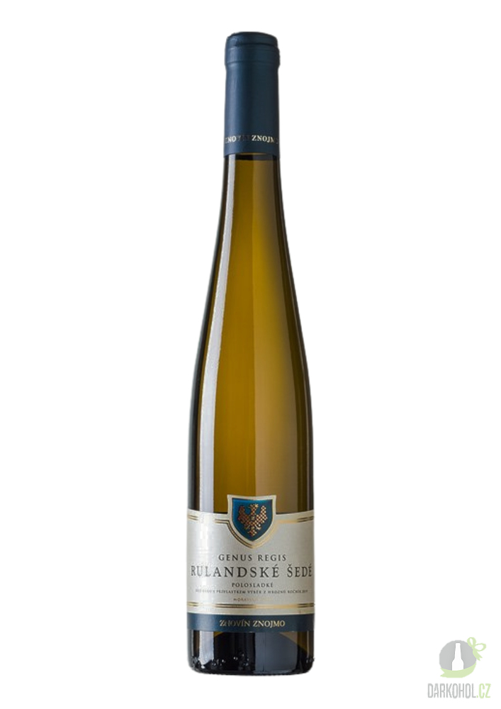 Víno - Znovín Znojmo Rulandské šedé Genus Regis Pozdní sběr 2005 13% 0,75l