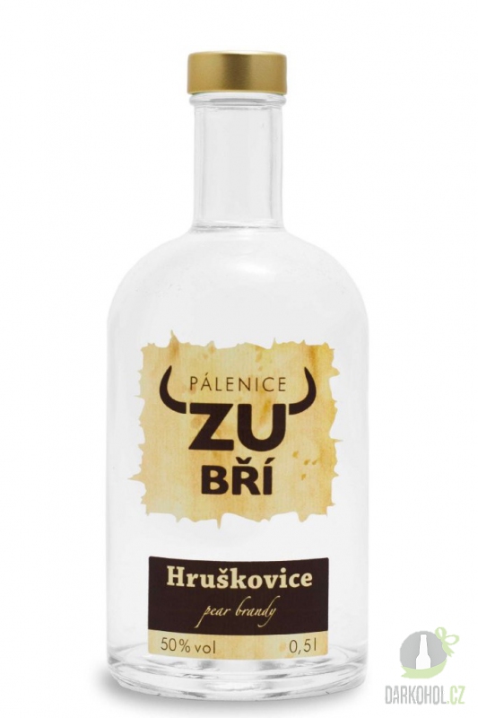 Alkohol - Zubří Hruškovice 50% 0,5l