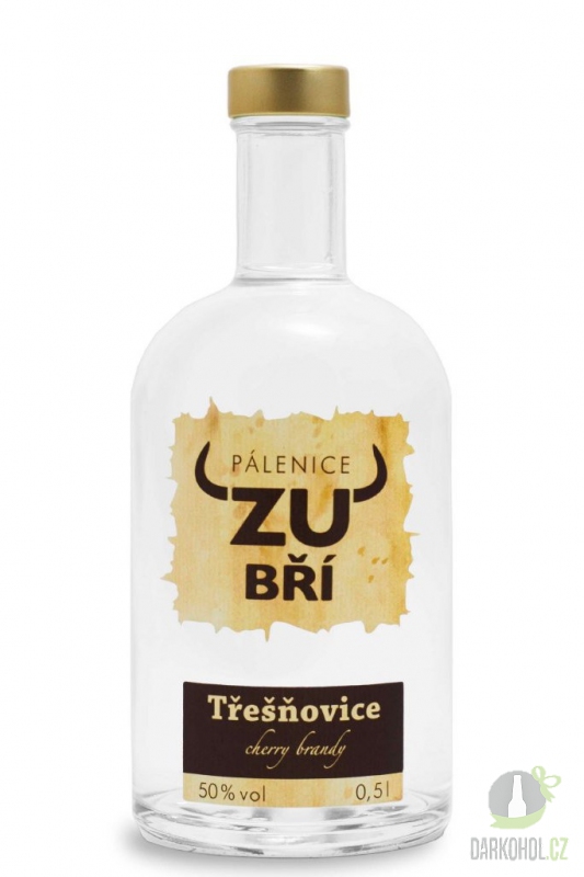 Alkohol - Zubří Třešňovice 50% 0,5l