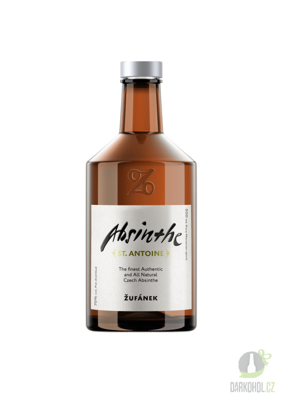 Alkohol - Žufánek Absinth St. Antoine 70% 0,5l