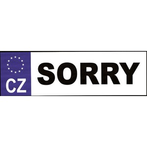SPZ- Sorry