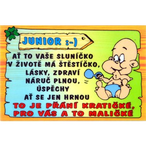 Cedulka Junior :)