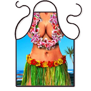 Zástěra barevná- Hawai girl