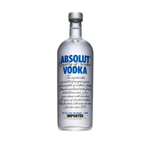 Absolut Blue Vodka 40% 1l