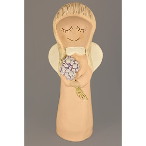 Anděl Amálka M 30cm barevný