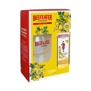 Beefeater Zesty Lemon 37,5% 0,7 l + sklenička