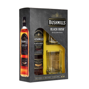 Bushmills Black Bush 40% 0,7 l + 2 skleničky