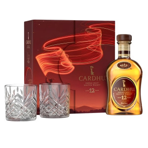 Cardhu 12yo 40% 0,7l + 2 skleničky