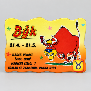 Cedulka Býk