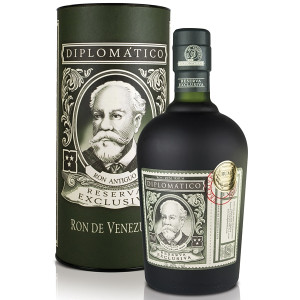 Diplomático Reserva Exclusiva 40%  0,7l (tuba)