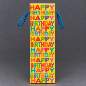 Dóza plechová na alkohol-Happy Birthday